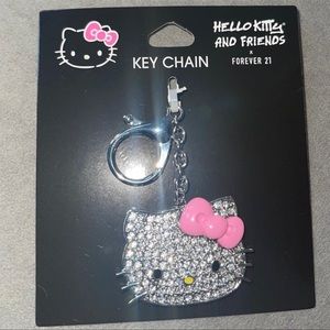 Hello Kitty rhinestone keychain